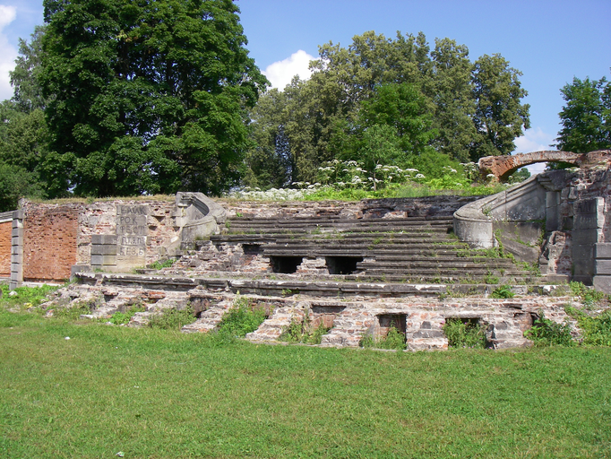 Руины усадьбы Рапти)